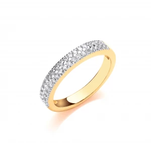 18ct Yellow Gold 0.31ctw Diamond Eternity Ring